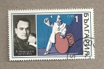 Stamps : Europe : Bulgaria :  Cantantes de opera: Enrico Caruso