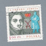 Stamps Poland -  A. Fredo Zemsta