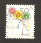 Stamps Netherlands -  navidad, fuegos artificiales
