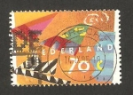 Stamps : Europe : Netherlands :  1430 - Composición en formas geométricas
