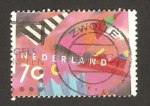 Stamps Netherlands -  1431 - Composición de formas geométricas
