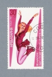 Stamps Bulgaria -  Patinaje