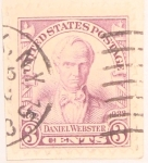 Stamps United States -  Daniel Webster