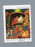 Sellos de Europa - Bulgaria -  Nacimiento en Belen