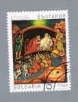 Sellos del Mundo : Europa : Bulgaria : Nacimiento en Belen