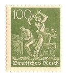 Stamps : Europe : Germany :  deutsches reich