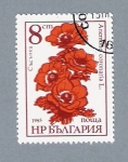 Stamps Bulgaria -  Flor