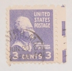 Stamps : America : United_States :  tomas jefferson