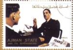 Stamps Asia - United Arab Emirates -  AJMAN - Personajes