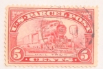 Stamps United States -  Mail Train