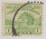 Stamps United States -  Chicago CenturyOf Progress