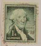Sellos de America - Estados Unidos -  George Washington