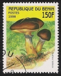 Stamps Benin -  SETAS-HONGOS: 1.114.032,00-Suillus luteus