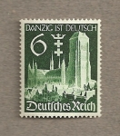 Stamps Germany -  Danzig es alemán