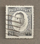 Sellos de Asia - Filipinas -  José Abad Santos