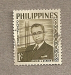 Stamps Philippines -  Manuel Quezón
