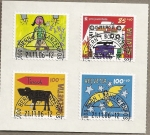 Stamps Switzerland -  Dibujo infantil