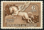 Sellos de America - Uruguay -  Pegaso