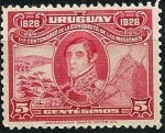 Stamps Uruguay -  General Rivera