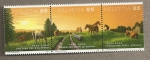 Stamps Switzerland -  Fundación para el caballo
