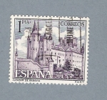 Stamps Spain -  Alcazar de Segovia (repetido)