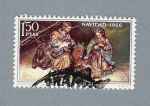 Stamps Spain -  Navidad de 1966 (repetido)