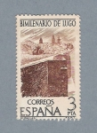 Stamps Spain -  Murallas de Lugo