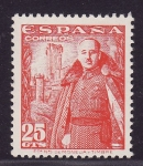 Stamps : Europe : Spain :  Franco y Castillo de la Mota