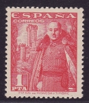 Stamps : Europe : Spain :  Franco y Castillo de la Mota