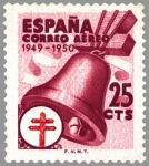 Stamps Spain -  protuberculosos