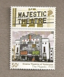 Stamps Singapore -  Cines de ayer