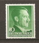 Stamps : Europe : Germany :  Ocupacion de Polonia.