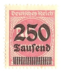 Stamps Germany -  cifra