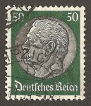 Stamps : Europe : Germany :  Von Hindenburg