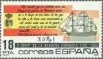 Stamps Spain -  IICENTENARIO DE LA BANDERA ESPAÑOLA