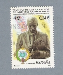 Stamps Spain -  Homenaje al Agente comercial estación de Atocha (repetido)
