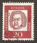 Sellos de Europa - Alemania -  Bach