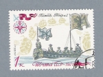 Stamps Russia -  Barcos de vela