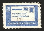 Stamps : America : Argentina :  Coloque aquí sus estampillas