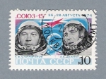 Sellos de Europa - Rusia -  Astronautas
