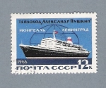 Stamps Russia -  Barco