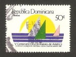 Sellos de America - Rep Dominicana -  VII regata almirante cristobal colon