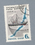 Stamps Russia -  Barco pesquero