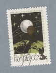 Stamps : Europe : Russia :  Satélites