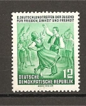 Stamps : Europe : Germany :  2º Congreso Mundial de la Juventud.