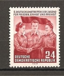 Stamps Germany -  2º Congreso Mundial de la Juventud.