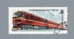 Stamps Russia -  Tren