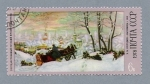 Stamps : Europe : Russia :  Carruaje en la nieve
