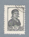 Stamps Russia -  Mujer