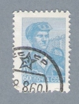 Stamps Russia -  Obrero